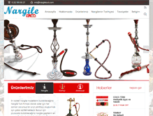 Tablet Screenshot of nargileturk.com
